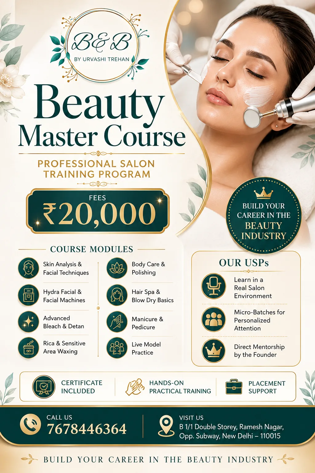 Beauty Master Course – Professional Salon Training Program