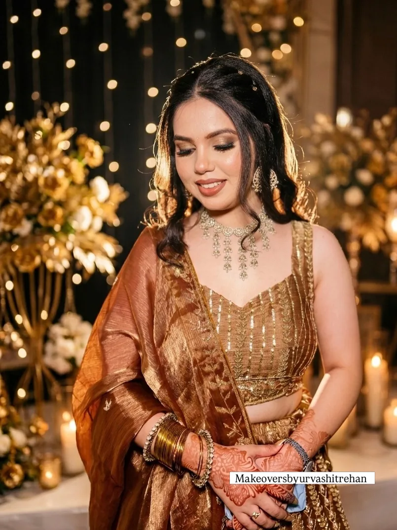 Bridal Makeup Copper - Blushes & Brushes, Ramesh Nagar