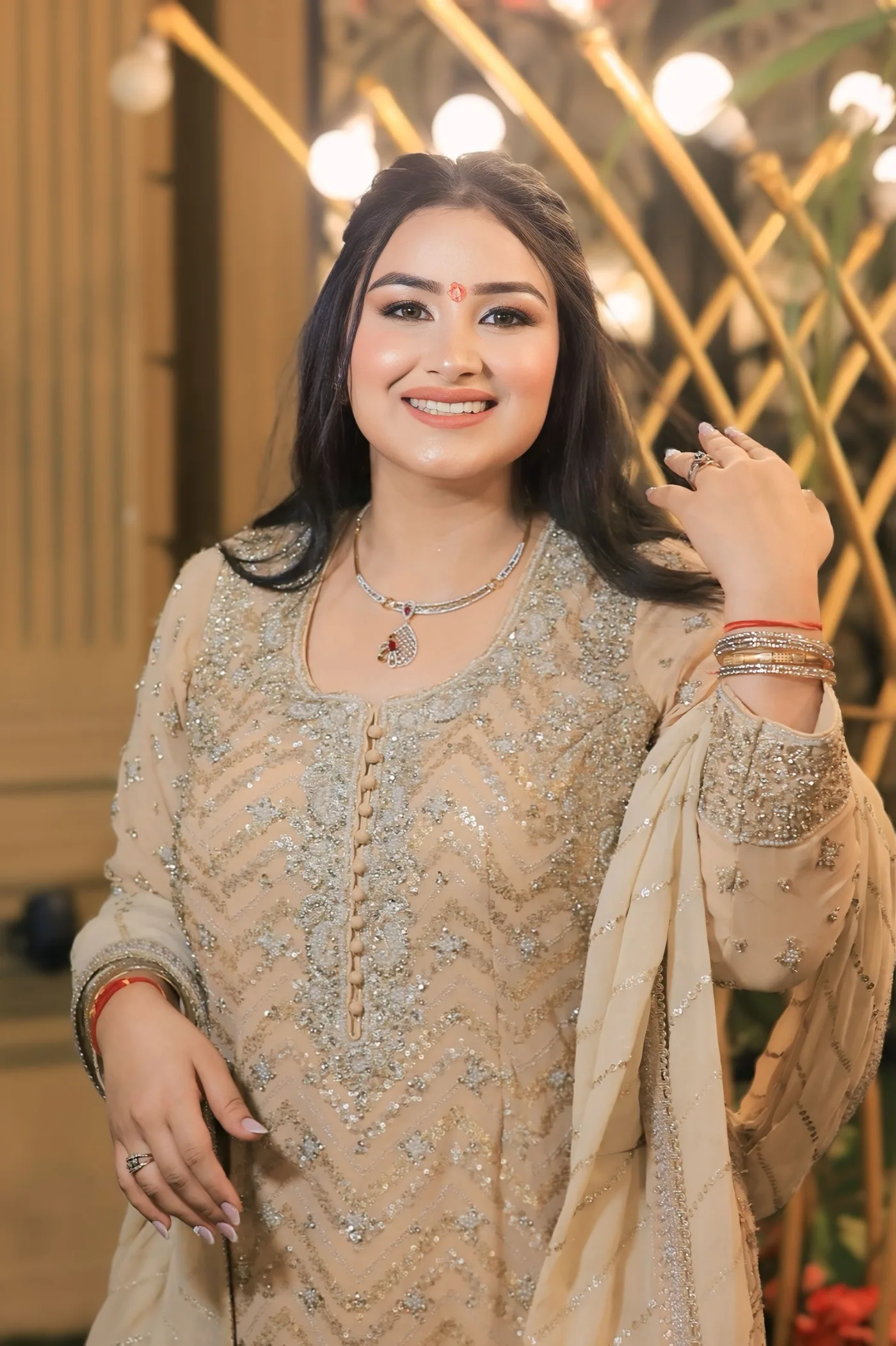 Party Makeup Beige - Blushes & Brushes, Ramesh Nagar